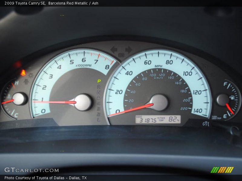  2009 Camry SE SE Gauges