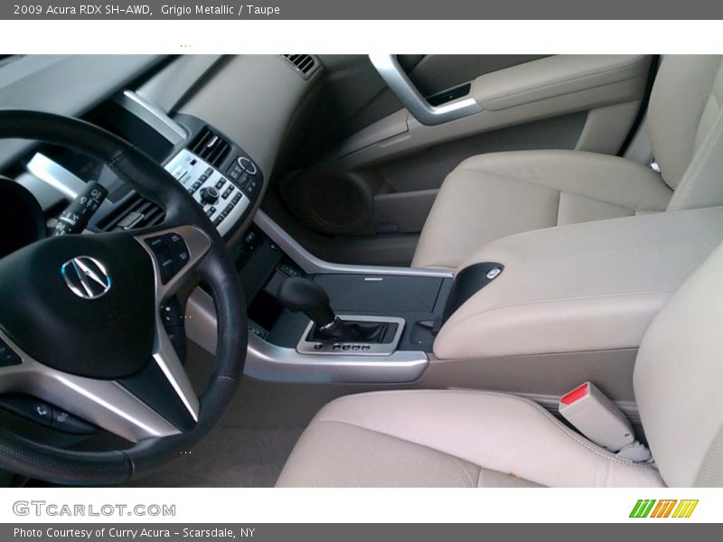  2009 RDX SH-AWD Taupe Interior