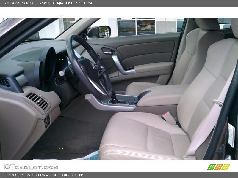  2009 RDX SH-AWD Taupe Interior