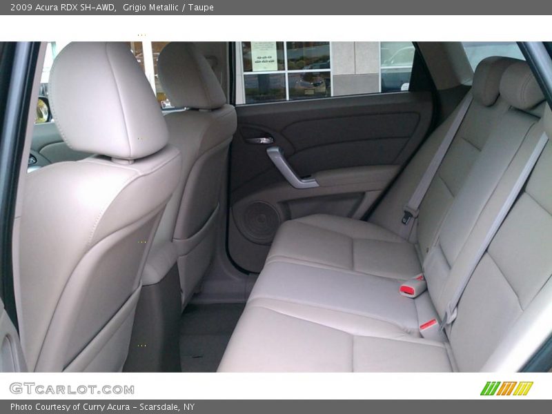  2009 RDX SH-AWD Taupe Interior