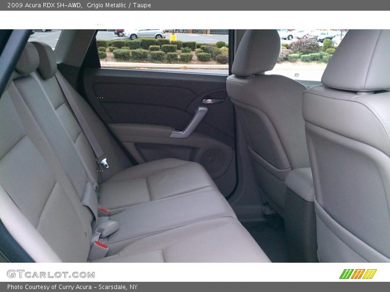  2009 RDX SH-AWD Taupe Interior