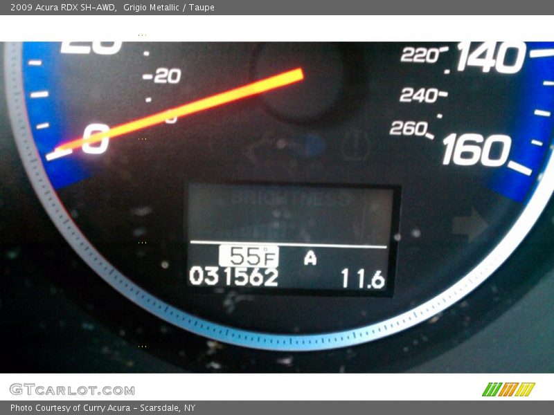 Grigio Metallic / Taupe 2009 Acura RDX SH-AWD