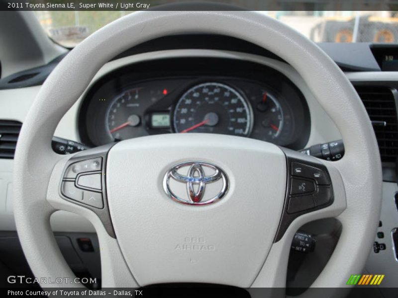  2011 Sienna LE Steering Wheel