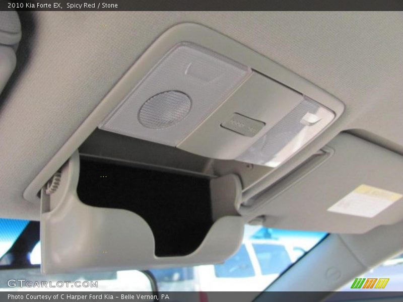 Spicy Red / Stone 2010 Kia Forte EX