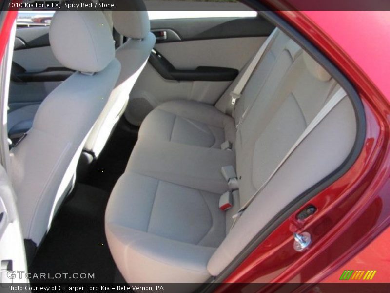 Spicy Red / Stone 2010 Kia Forte EX