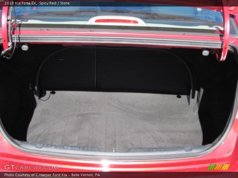 Spicy Red / Stone 2010 Kia Forte EX