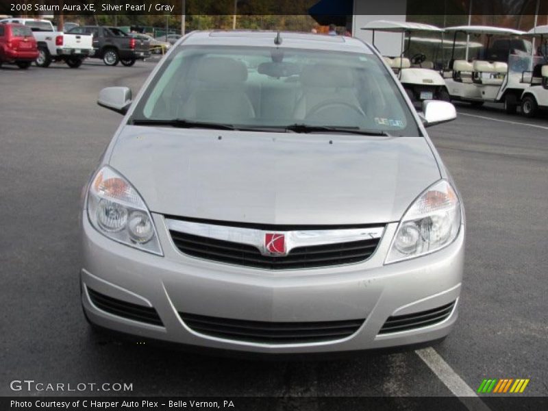 Silver Pearl / Gray 2008 Saturn Aura XE