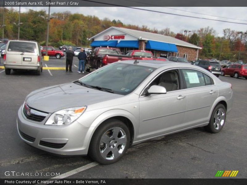 Silver Pearl / Gray 2008 Saturn Aura XE