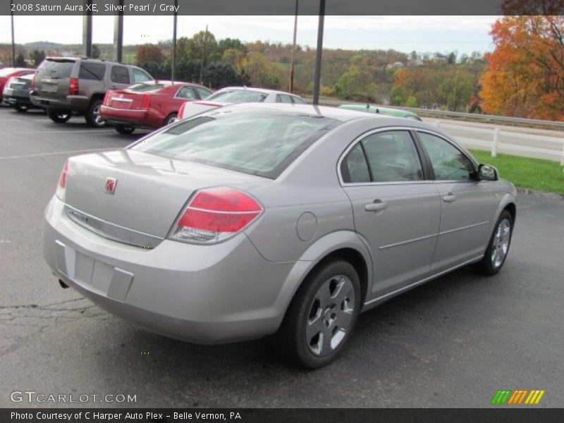 Silver Pearl / Gray 2008 Saturn Aura XE