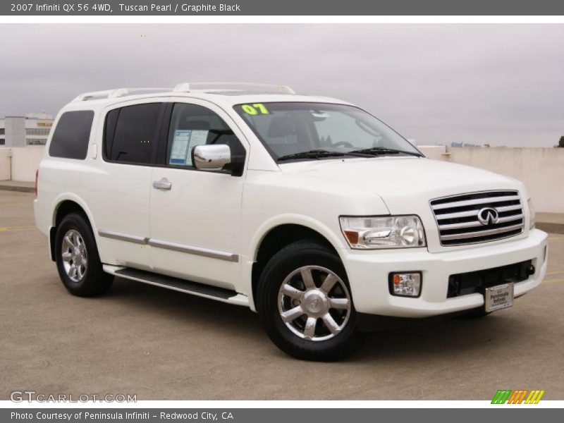 Front 3/4 View of 2007 QX 56 4WD