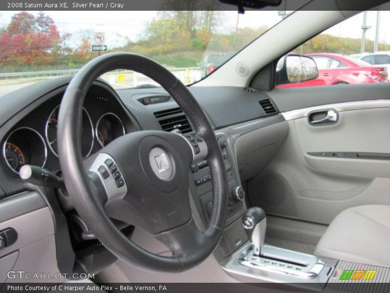 Silver Pearl / Gray 2008 Saturn Aura XE