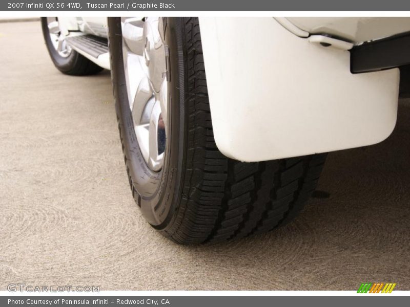 Tuscan Pearl / Graphite Black 2007 Infiniti QX 56 4WD