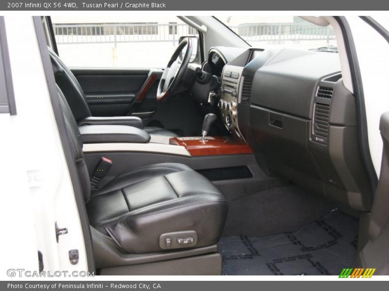  2007 QX 56 4WD Graphite Black Interior