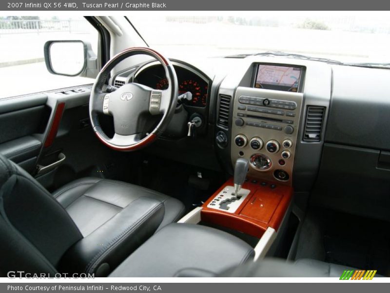 Dashboard of 2007 QX 56 4WD