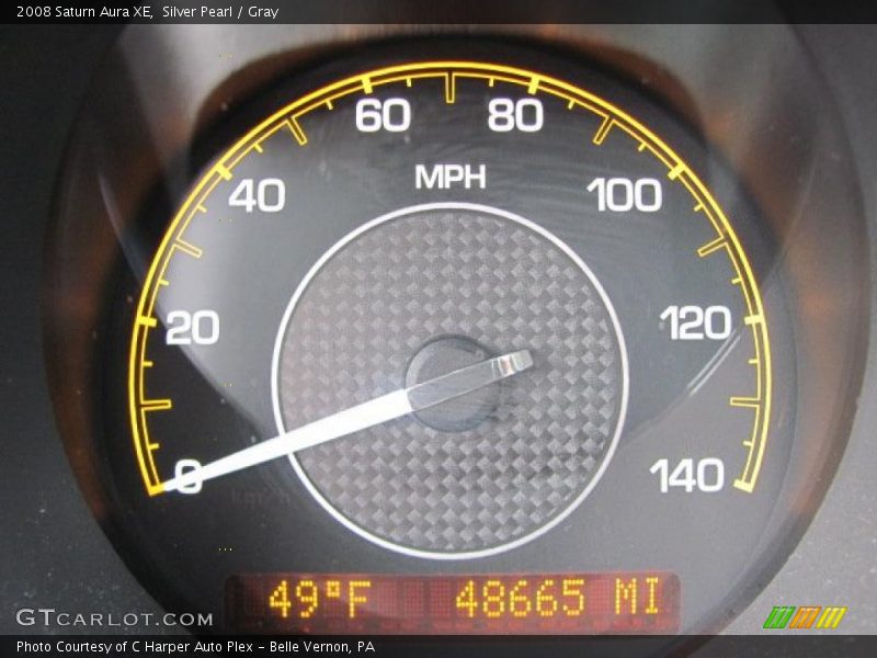 Silver Pearl / Gray 2008 Saturn Aura XE