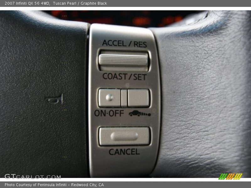 Controls of 2007 QX 56 4WD