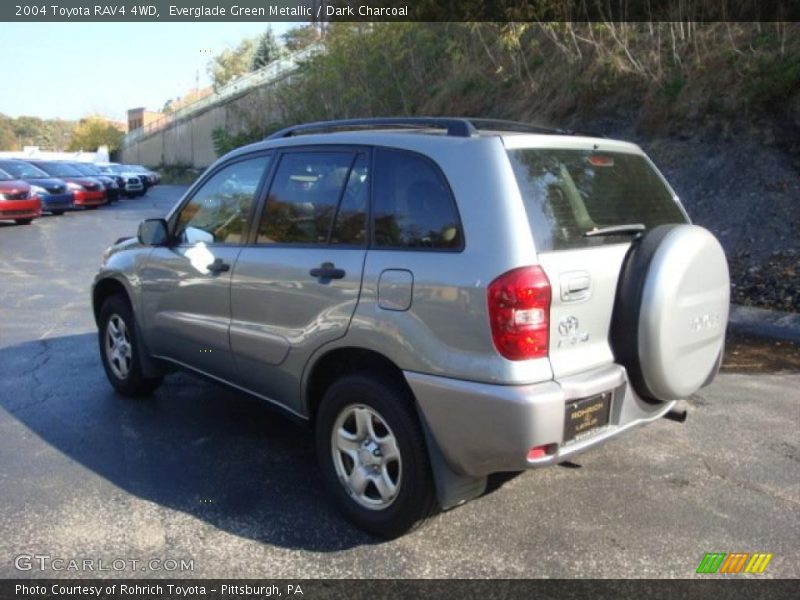 Everglade Green Metallic / Dark Charcoal 2004 Toyota RAV4 4WD