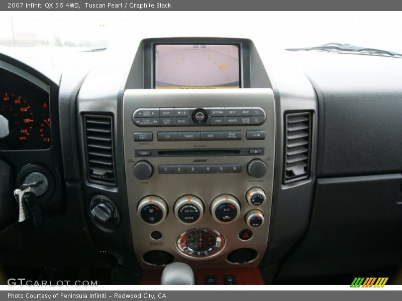Controls of 2007 QX 56 4WD