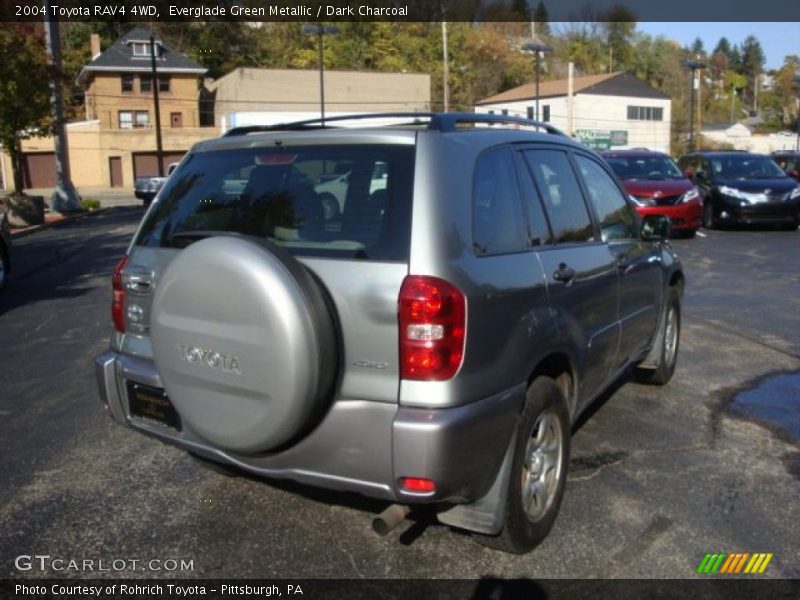 Everglade Green Metallic / Dark Charcoal 2004 Toyota RAV4 4WD