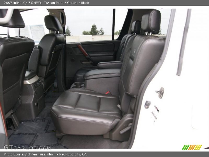  2007 QX 56 4WD Graphite Black Interior