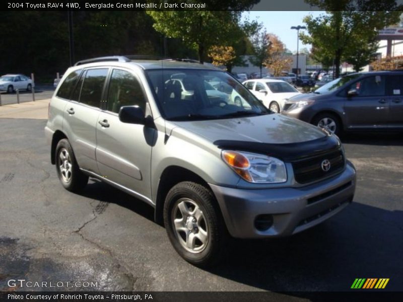 Everglade Green Metallic / Dark Charcoal 2004 Toyota RAV4 4WD