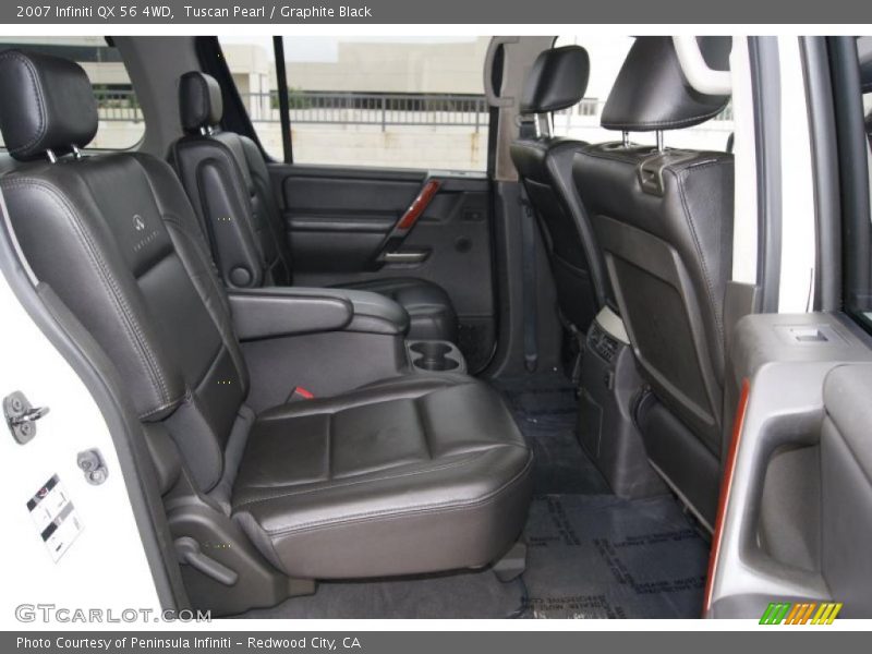  2007 QX 56 4WD Graphite Black Interior