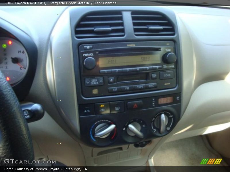 Everglade Green Metallic / Dark Charcoal 2004 Toyota RAV4 4WD