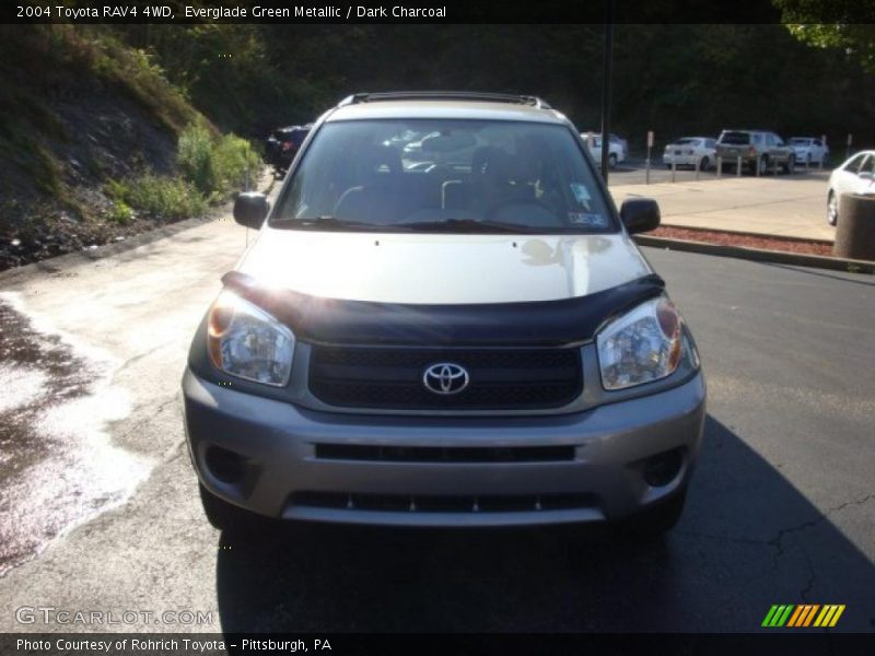 Everglade Green Metallic / Dark Charcoal 2004 Toyota RAV4 4WD