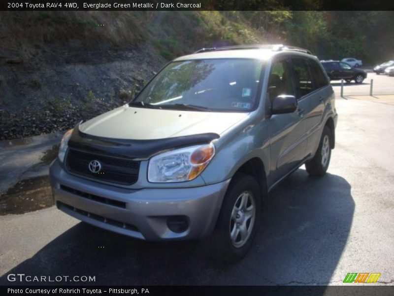 Everglade Green Metallic / Dark Charcoal 2004 Toyota RAV4 4WD