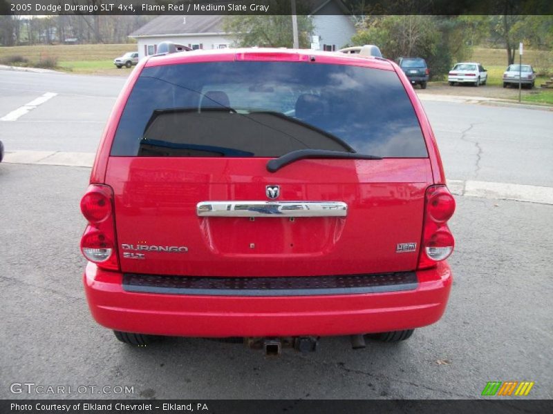 Flame Red / Medium Slate Gray 2005 Dodge Durango SLT 4x4