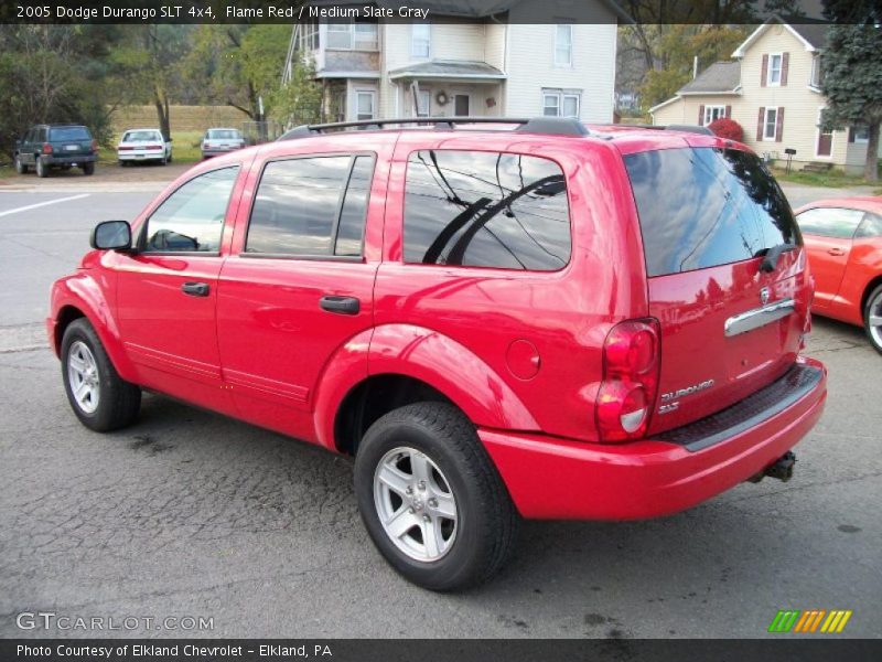 Flame Red / Medium Slate Gray 2005 Dodge Durango SLT 4x4