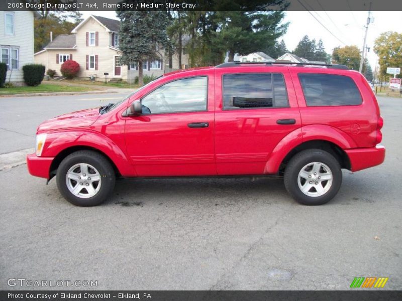 Flame Red / Medium Slate Gray 2005 Dodge Durango SLT 4x4