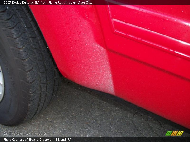 Flame Red / Medium Slate Gray 2005 Dodge Durango SLT 4x4