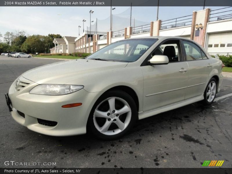 Pebble Ash Metallic / Black 2004 Mazda MAZDA6 s Sedan