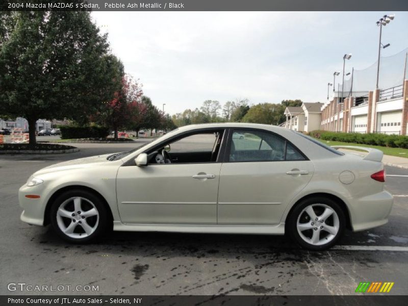 Pebble Ash Metallic / Black 2004 Mazda MAZDA6 s Sedan