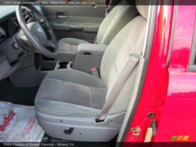 Flame Red / Medium Slate Gray 2005 Dodge Durango SLT 4x4