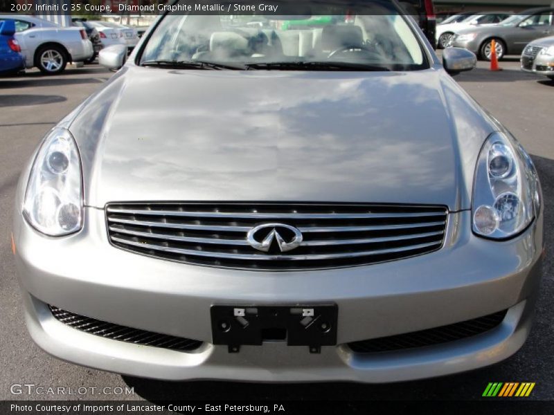 Diamond Graphite Metallic / Stone Gray 2007 Infiniti G 35 Coupe