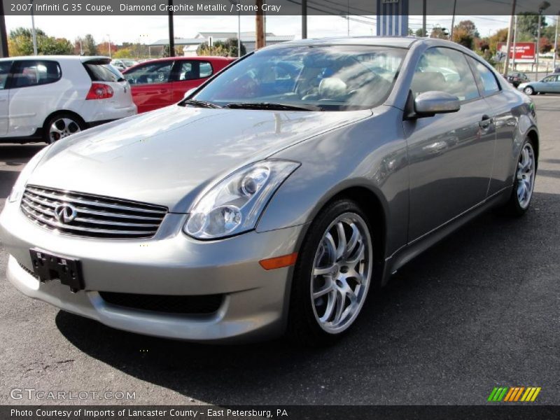 Diamond Graphite Metallic / Stone Gray 2007 Infiniti G 35 Coupe