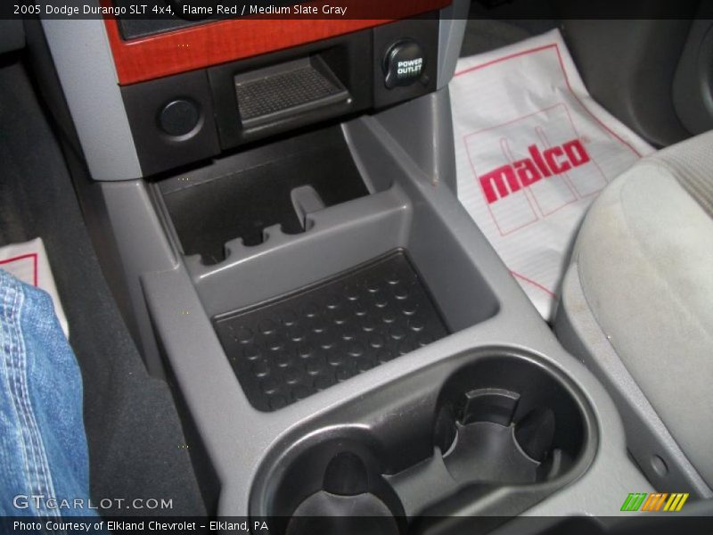 Flame Red / Medium Slate Gray 2005 Dodge Durango SLT 4x4