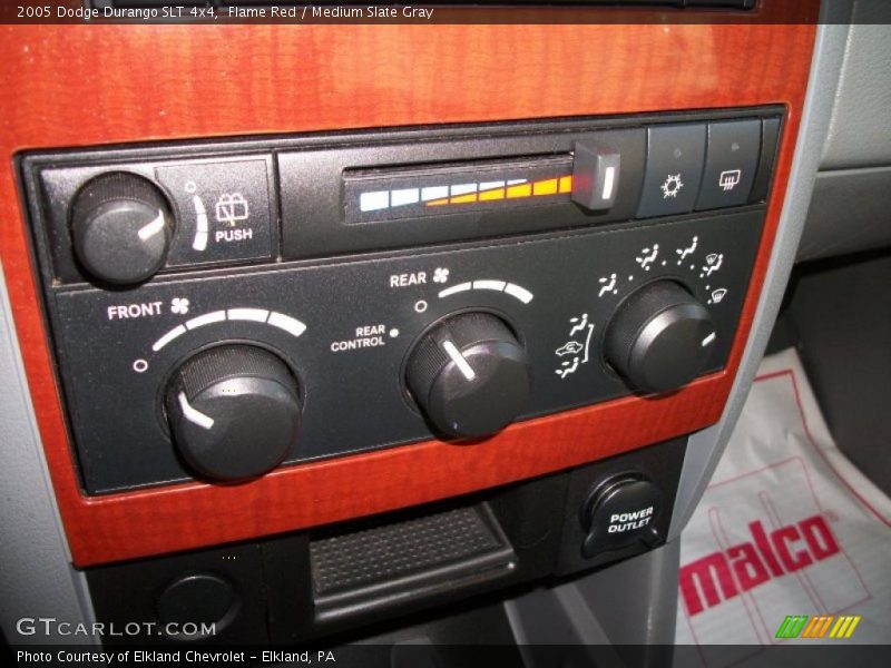 Flame Red / Medium Slate Gray 2005 Dodge Durango SLT 4x4