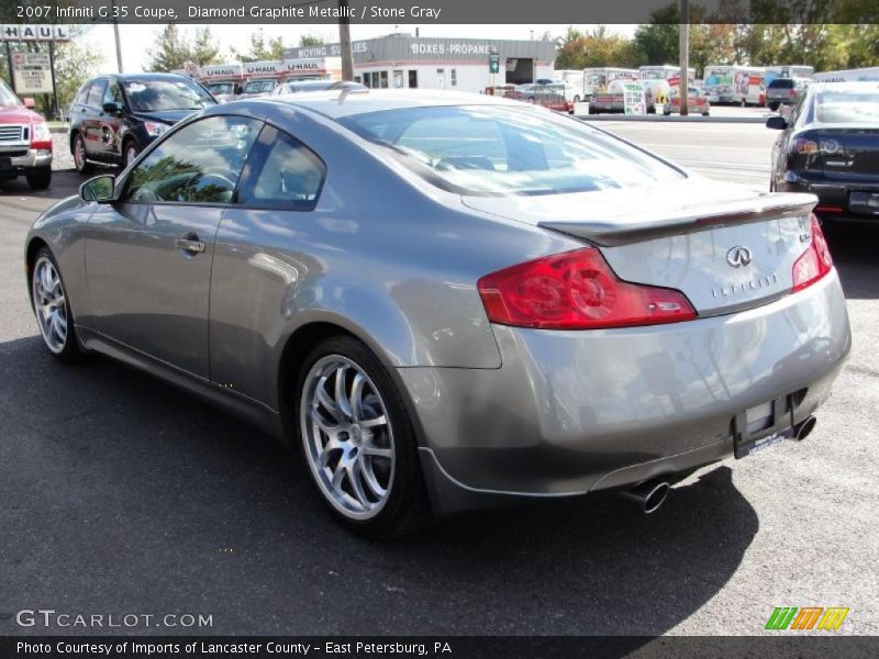 Diamond Graphite Metallic / Stone Gray 2007 Infiniti G 35 Coupe