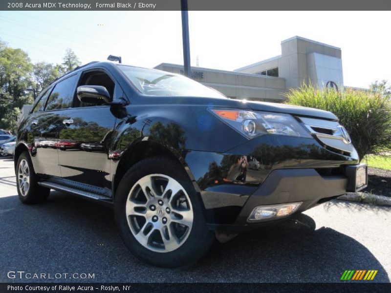 Formal Black / Ebony 2008 Acura MDX Technology