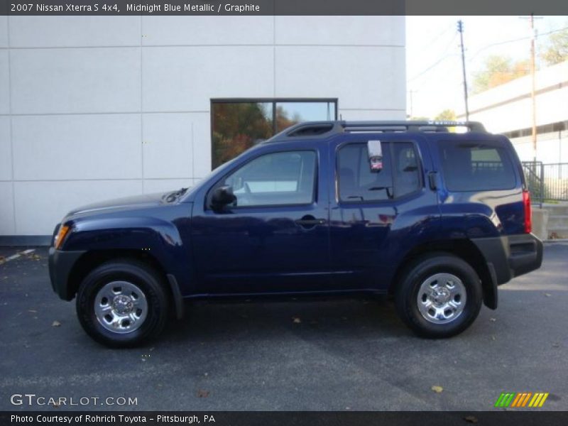 Midnight Blue Metallic / Graphite 2007 Nissan Xterra S 4x4