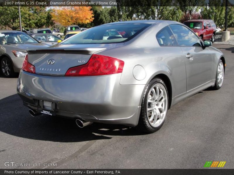Diamond Graphite Metallic / Stone Gray 2007 Infiniti G 35 Coupe