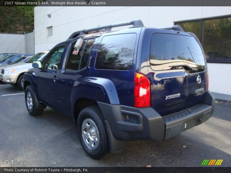 Midnight Blue Metallic / Graphite 2007 Nissan Xterra S 4x4
