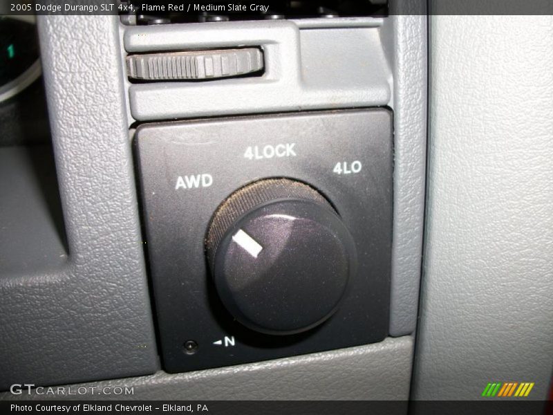 Flame Red / Medium Slate Gray 2005 Dodge Durango SLT 4x4