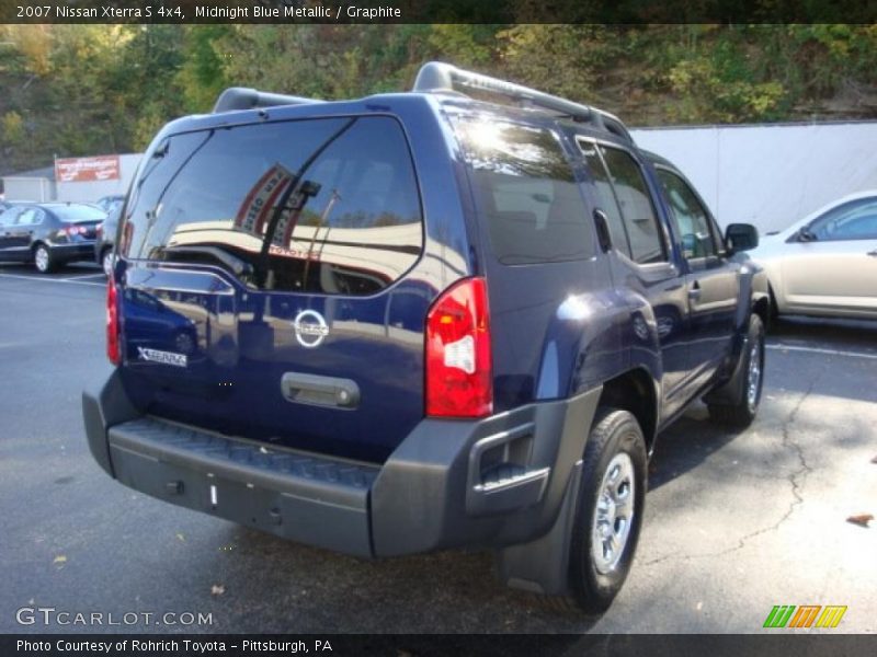 Midnight Blue Metallic / Graphite 2007 Nissan Xterra S 4x4