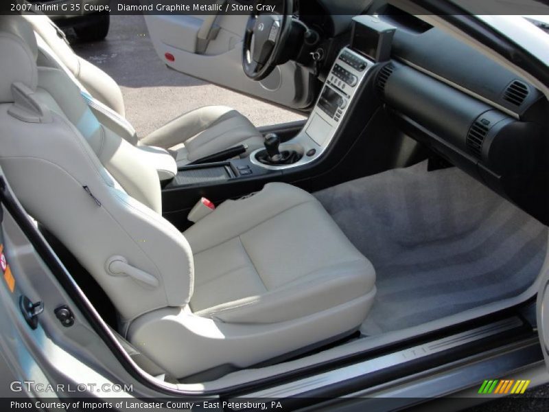 Diamond Graphite Metallic / Stone Gray 2007 Infiniti G 35 Coupe