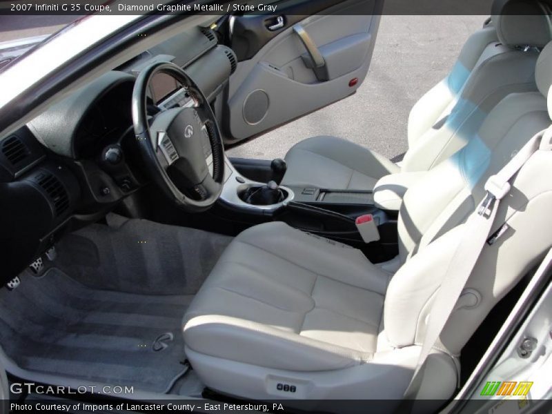Diamond Graphite Metallic / Stone Gray 2007 Infiniti G 35 Coupe