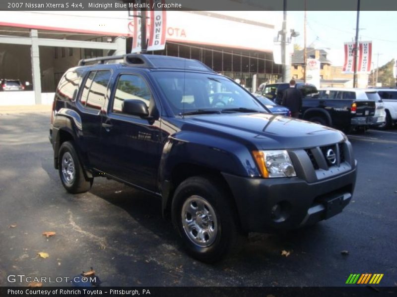 Midnight Blue Metallic / Graphite 2007 Nissan Xterra S 4x4